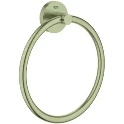 Grohe Handtuchring Essentials verdeckte Befestigung, nickel gebürstet
