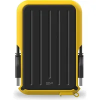 Silicon Power Armor A66 schwarz/gelb, 2TB, USB-A 3.0 (SP020TBPHD66SS3Y)