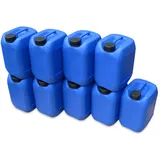 10 L Wasserkanister, Trinkwasserkanister, Camping Kanister Farbe blau BPA-frei für Lebensmittel und Trinkwasser (9)