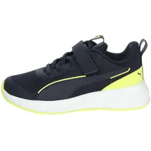 Puma Flyer 3 AC+ PS Sneaker, New Navy-Lemon Sherbert White, 31 EU