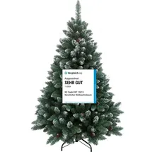 RS Trade Weihnachtsbaum „Schneebaum“ PVC 15013