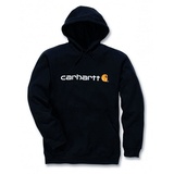 CARHARTT Signature Logo Sweatshirt, schwarz, (XXL)