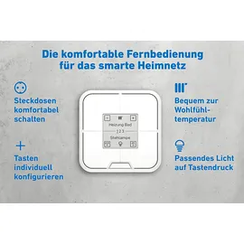 AVM FRITZ!Smart Control 440, Taster, Smart-Home-Steuerung, Weiß