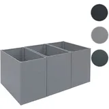 Mendler Hochbeet HWC-P64 77 x 150 x 100 cm Grau