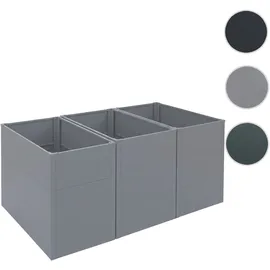 Mendler HWC-P64 77 x 150 x 100 cm Grau