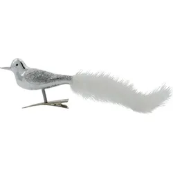 Safar Weihnachtsschmuck silberfarben 4 St.