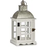 Gift Decor Laterne Aus Holz Miro, 39 cm,