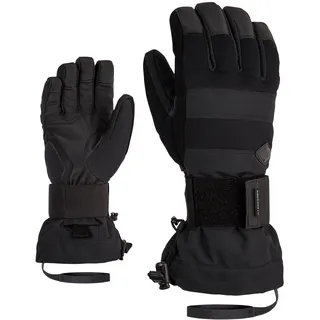 Ziener Milo Snowboard-Handschuhe/Wintersport | wasserdicht, atmungsaktiv; Protektor, Black, 7