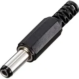 TRU Components Niedervolt-Steckverbinder Stecker, gerade 5.5mm 2.5mm Bulk