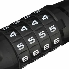 ABUS Tresor 6512C/180/12 BK SCMU Spiralkabelschloss