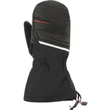 Lenz Heat Glove 6.0 Finger Cap Mittens Schwarz M