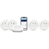 eQ-3 Homematic IP Starterkit Rauchwarnmelder für 4 Räume HmIP-SK27+HmIP-SWSD-2