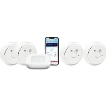 eQ-3 Homematic IP Starterkit Rauchwarnmelder für 4 Räume HmIP-SK27+HmIP-SWSD-2