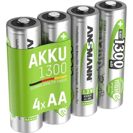 Ansmann maxE NiMH Akku Mignon AA 1300 mAh