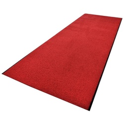 Fußmatte Fußmatte Schmutzfangmatte ZANZIBAR rot Rollenware, acerto® 60 cm x 90 cm