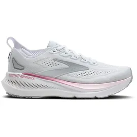 Brooks Glycerin GTS 23 Damen White/Harbor Mist/Metallic 42
