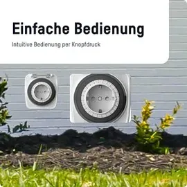 Ansmann AES7 Zeitschaltuhr weiß