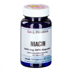 Niacin 500 mg Gph Kapseln