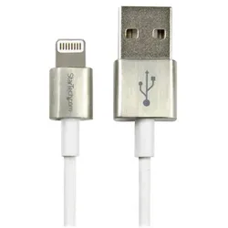 StarTech.com 1m Premium Apple Lightning auf USB Kabel mit Metall Anschluss für i