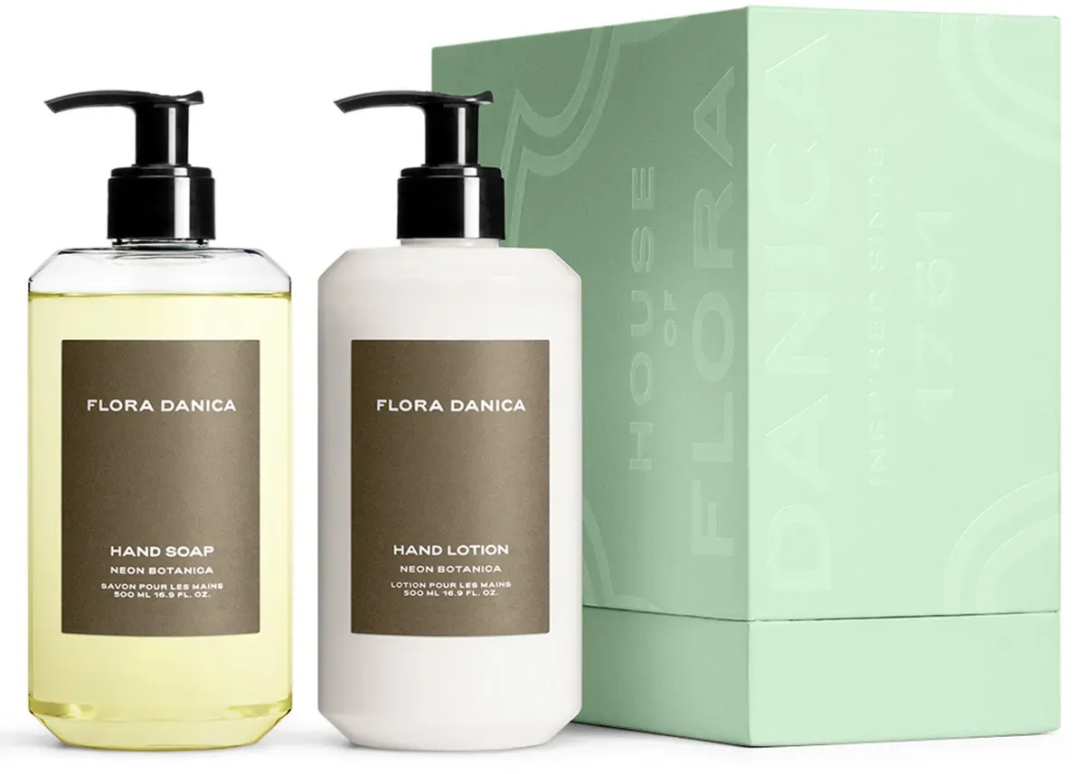 Flora Danica Neon Botanical Hand Care Set