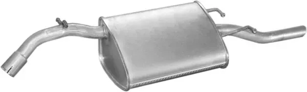 POLMO Endschalldämpfer 0525 hinten für DAEWOO