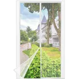 luxuskollektion Fliegengitter Balkontür 80 x 200 cm Weiß