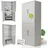 Juskys Aktenschrank 180x80x40 cm grau