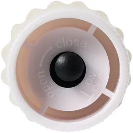 Beliani LED Kerzen 6er Set 24 cm Cremeweiß