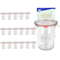 Mambocat Weck Glas 850 ml 18 St.