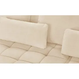 Switch Eckcouch Flachgewebe 2-Sitzer Creme