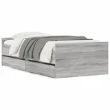 vidaXL 75 x 190 cm H2 Grau