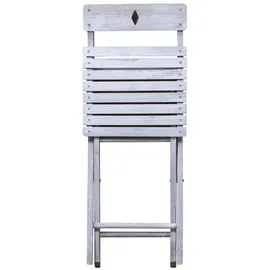 Möbilia Sitzgruppe + 2 Stühle, Akazie, grau