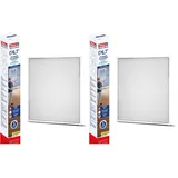tesa Insect Stop FALT Alu Rahmen teleskopierbar Premium für Fenster –vormontierter Alu-Rahmen - Fliegengitter - mit verstellbarem Teleskoprahmen - 80 cm x 80 cm bis 140 cm x 140 cm - Weiß