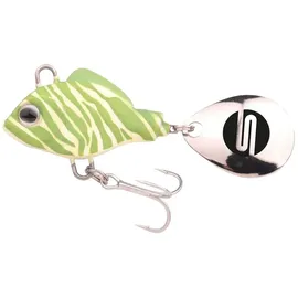Spro ASP Spinner UV– Searchbait mit original Gamakatsu Haken zum Angeln auf Raubfisch, Spinnangeln, Gewicht:14g, Farbe:Firefly UV