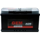 AUDI A8 // AGM Starterbatterie GEM 95Ah 850A/EN (ersetzt 90Ah 100Ah 105Ah 110Ah)