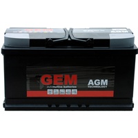AUDI A8 // AGM Starterbatterie GEM 95Ah 850A/EN (ersetzt 90Ah 100Ah 105Ah 110Ah)