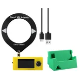 Dieses Mini-radioempfänger-kit Ist Mit Dem Si4732-chip Kompatibel, Hat Einen Frequenzbereich Von 10-180 Mhz, Einen 1,9-zoll-bildschirm, Unterstützt Fm/am/lsb/usb-kurzwellenradio Und Verfügt Über Den S
