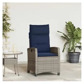 vidaXL Gartensessel 58 x 58 x 94 cm grau