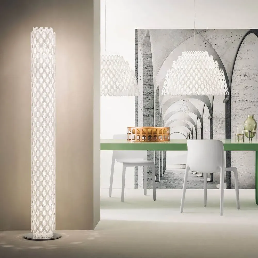 Slamp LED Stehlampe Charlotte 182cm Weiß