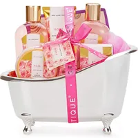 Spa luxetique Wellness Set für Frauen - 8tlg Rosenduft