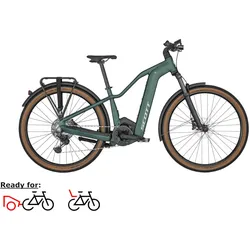 SCOTT Axis eRIDE EVO Tour Lady, S - 750WH, Freilauf, green matt, 29