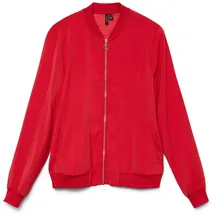 Vero Moda Vmcoco L/S Bomber Ga Noos Rot XS