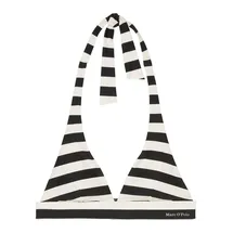 Marc O'Polo Triangel-Bikini-Top Damen Schwarz/Weiß XS