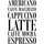 Queence Wanddekoobjekt QUEENCE "Kaffee, Cappucino, Expresso ...", schwarz (schwarz, weiß), B:30cm H:45cm T:0,1cm, Stahl, Wanddekoobjekte, Stahlschild, Blechschild, Spruch, Witzig, Wanddeko, retro, 20x30cm