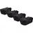 Thule Gopack Duffel Set 75 l Schwarz