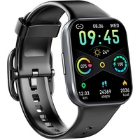 ✅ Smartwatch für Damen Herren, Fitnessuhr mit 1,69" Touchscreen Smart Watch Uhr