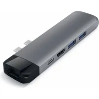 Satechi USB-C Pro Hub Multi-Port Adapter 4K HDMI & Ethernet Space Grau