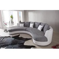 INOSIGN Ecksofa »Limoncello L-Form«, ergonomische Form grau