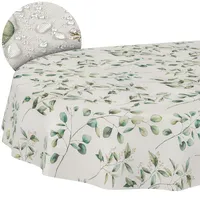 ANRO Stoff Tischdecke Tischwäsche Textil Tischtuch Baumwolle Polyester Gewebe