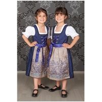 Kinder Dirndl royalblau